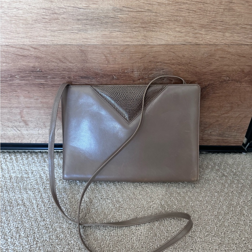 Salvatore Ferragamo Vintage Leather Crossbody Bag